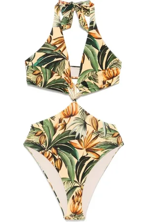 Farm Rio Dames, Badkleding, Veelkleurig, Maat: M