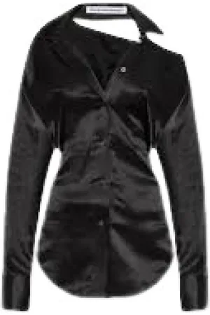 Alexander Wang Dames, Blouses & Shirts, Zwart, Maat: XS