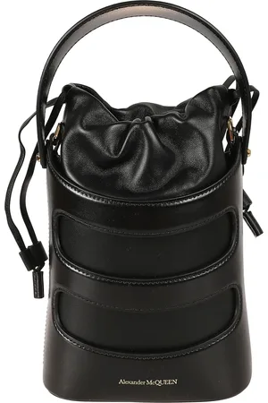 Alexander McQueen Dames, Tassen, Zwart, Maat: ONE Size Leer