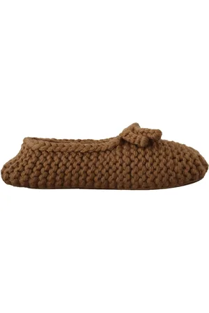 Dolce & Gabbana Dames, Schoenen, Bruin, Maat: 41 EU Wol