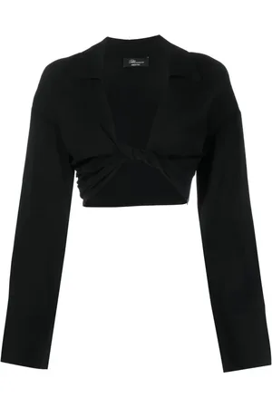 BLUMARINE Dames, Blouses & Shirts, Zwart, Maat: S