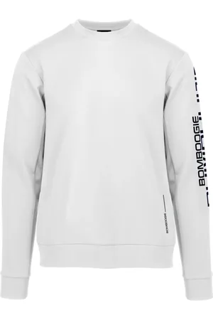 Bomboogie Heren, Sweatshirts & Hoodies, Wit, Maat: S