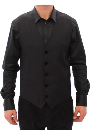 Dolce & Gabbana Heren, Pakken, Grijs, Maat: M Wol