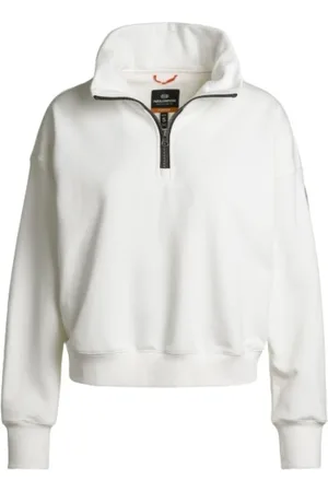 Parajumpers Dames, Sweatshirts & Hoodies, Wit, Maat: XS Katoen