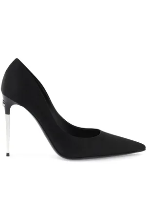 Dolce & Gabbana Dames, Schoenen, Zwart, Maat: 40 EU Zijde