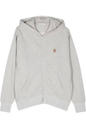 Bally Heren, Sweatshirts & Hoodies, Grijs, Maat: S Katoen