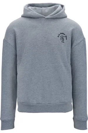 F**K Dames, Sweatshirts & Hoodies, Grijs, Maat: M Katoen