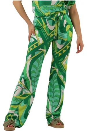 Ana Alcazar Dames, Broeken, Groen, Maat: M