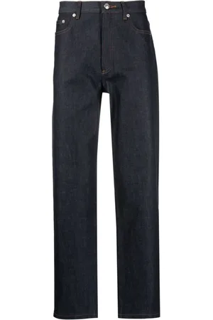 A.P.C. Heren, Jeans, Blauw, Maat: W32 Katoen