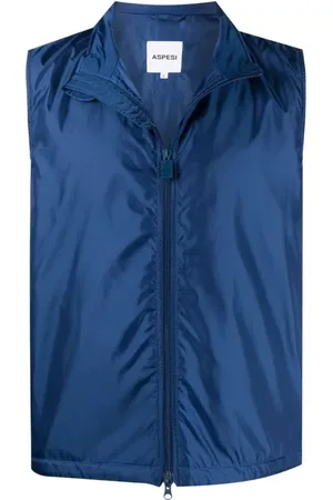 Aspesi Heren, Jassen, Blauw, Maat: M Nylon