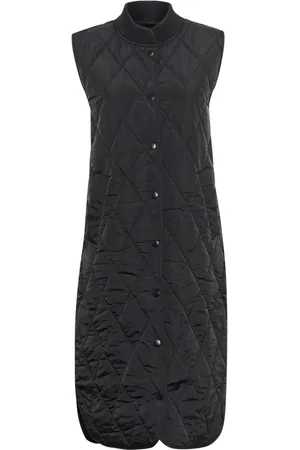 Kaffe Dames, Jassen, Zwart, Maat: 3XL Polyamide
