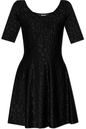 VERSACE Dames, Jurken, Zwart, Maat: 2XS