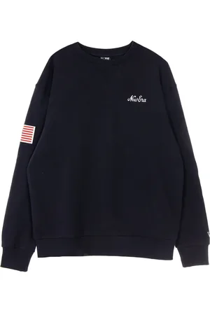 New Era Heren, Sweatshirts & Hoodies, Blauw, Maat: M