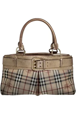 Burberry Dames, Pre-owned, , Maat: ONE Size Leer