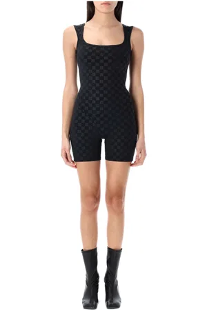 MISBHV Dames, Jumpsuits & Playsuits, Zwart, Maat: M Polyamide
