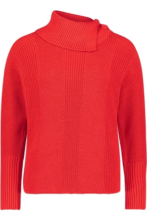 Betty Barclay Dames, Truien, Rood, Maat: 4XL