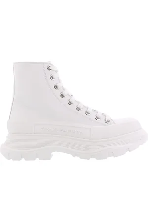 Alexander McQueen Dames, Schoenen, Wit, Maat: 37 EU Leer