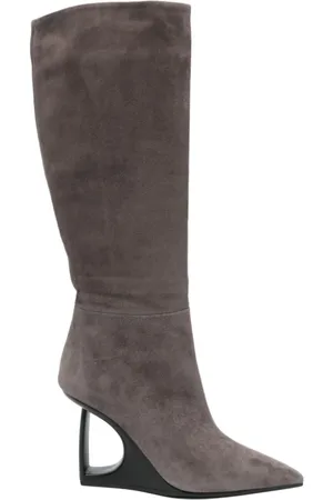 vic matiè Dames, Schoenen, Grijs, Maat: 38 EU Suède