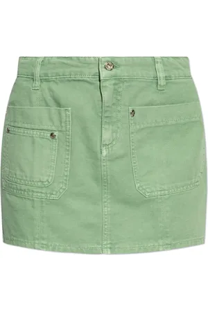 BLUMARINE Dames, Rokken, Groen, Maat: XS Denim