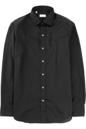 SALVATORE PICCOLO Heren, Overhemden, Zwart, Maat: 4XL
