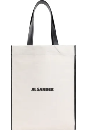 Jil Sander Heren, Tassen, Wit, Maat: ONE Size Katoen