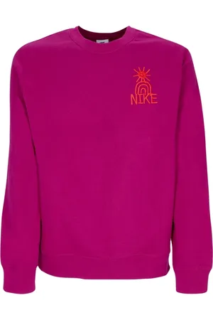 Nike Heren, Sweatshirts & Hoodies, Roze, Maat: XL Katoen