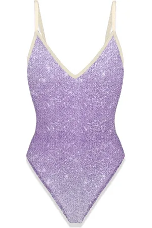 MC2 SAINT BARTH Dames, Badkleding, Paars, Maat: M/L