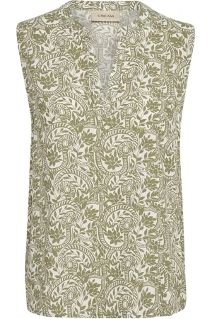 Cream Dames, Tops, Veelkleurig, Maat: 3XL Viscose