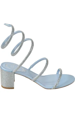 RENE CAOVILLA Dames, Schoenen, Blauw, Maat: 37 1/2 EU