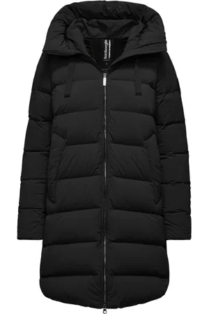 Bomboogie Dames, Mantels, Zwart, Maat: S Nylon