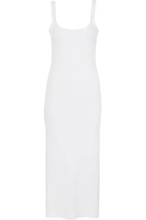 Chloé Dames, Jurken, Wit, Maat: XS Katoen