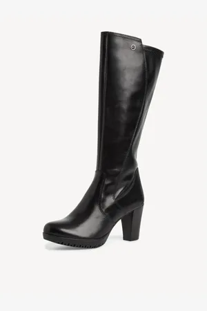 Tamaris Dames, Schoenen, Zwart, Maat: 41 EU Leer
