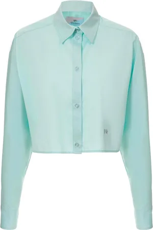 Chiara Ferragni Dames, Blouses & Shirts, Groen, Maat: S