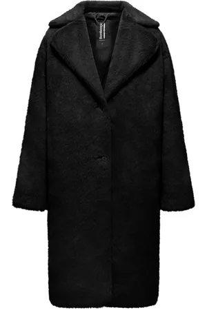 Bomboogie Dames, Mantels, Zwart, Maat: XL Poliester