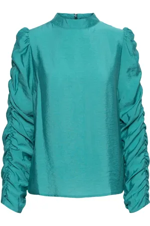 &Co Woman Dames, Blouses & Shirts, Groen, Maat: XS Modal