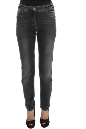 ERMANNO SCERVINO Dames, Jeans, Grijs, Maat: W31 Katoen