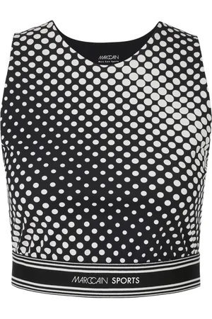Marc Cain Dames, Tops, Zwart, Maat: M Polyamide