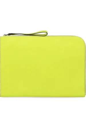 VALEXTRA Dames, Accessoires, Geel, Maat: ONE Size Leer