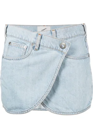 COPERNI Dames, Rokken, Blauw, Maat: M Katoen