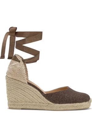 Castaner Dames, Schoenen, Bruin, Maat: 39 EU Linnen