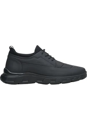 Estro Heren, Schoenen, Zwart, Maat: 44 EU Leer