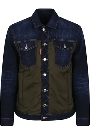 Dsquared2 Heren, Jassen, Blauw, Maat: L Denim