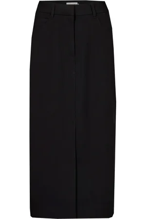Copenhagen Muse Dames, Rokken, Zwart, Maat: XL Viscose