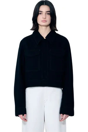 LEMAIRE Dames, Jassen, Zwart, Maat: M Denim