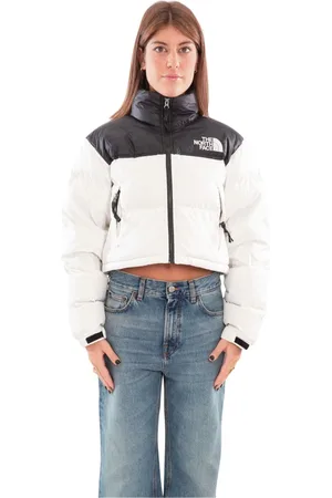 The North Face Dames, Jassen, Wit, Maat: S Leer
