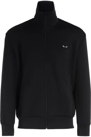 Comme des Garçons Heren, Sweatshirts & Hoodies, Zwart, Maat: 2XL Poliester