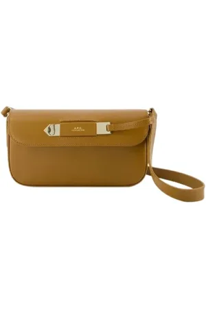 A.P.C. Dames, Tassen, Bruin, Maat: ONE Size Katoen
