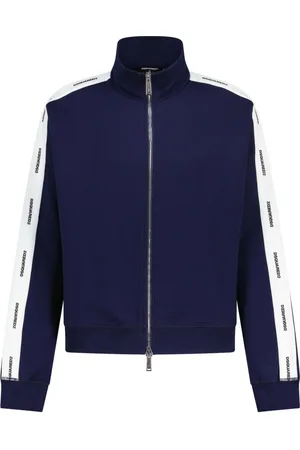 Dsquared2 Heren, Sweatshirts & Hoodies, Blauw, Maat: M Fleece