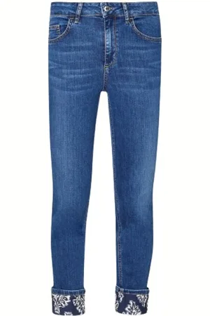 Liu Jo Dames, Jeans, Blauw, Maat: W26 Katoen