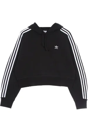 adidas Dames, Sweatshirts & Hoodies, Zwart, Maat: 2XL Katoen